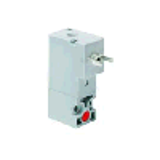 3/2 way solenoid valve NC 2 faston - 180°