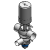 Standard, Balanced Lower Plug, Spiral Clean None, Spiral Clean Leakage Chamber, DN-65 - Mixproof Valve