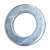 BN 721 - Flat washers with chamfer (DIN 125-1 B; ~ISO 7090), steel, zinc plated blue