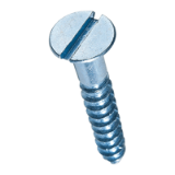 BN 955 Slotted flat countersunk head wood screws