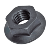 BN 190 - Hex locking nuts (VERBUS TENSILOCK®), cl. 8, black
