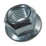BN 6782 - Prevailing torque type hex flange lock nuts all-metal (DIN 6927; ISO 7044), cl. 8, zinc plated blue