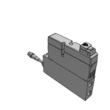 NW4G - Discrete valve block with solenoid valve (Individual wiring)