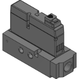 W4GB4-P40 - 電磁弁単品：ベース横配管