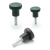 EKK-p - ELESA-Knurled grip knobs