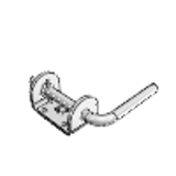 BY-2595 - Spring Latch Hinge - Extra Heavy Duty