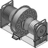 SP2.600 - e-spool® Standard | Mit e-kette® und 2 twisterbändern | rechts-links