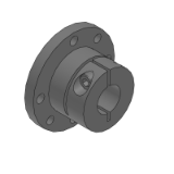 SL-SSTHWRK, SH-SSTHWRK, SHD-SSTHWRK - (Precision Cleaning) Shaft Supports - Bracket Shaped Slit Clamping - Dowel Hole Type - Round Flange