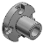 LHIRK, LHISK, LHICK - Flanged Linear Bushings - Compact Type - Inlay Single, Flange Type