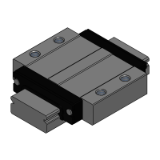 ES-SSEBWMLZ, ES-SSE2BWMLZ - ES Miniature Linear Guides - Wide Rails - Wide Standard Blocks (RoHS Compliant) Slight Clearance - Specified Type