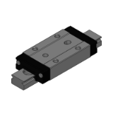 ES-SSELBNL,ES-SSELBNL-MX,ES-SSEL2BNL,ES-SSEL2BNL-MX,ES-RSEL2BNL,ES-RSELBNL - ES Miniature Linear Guides - Long Blocks with Dowel Holes (Light Preload) (RoHS Compliant)Light Preload High Grade - L Configurable Type