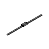 ES-SSELBNLZ,ES-SSELBNLZ-MX,ES-SSEL2BNLZ,ES-SSEL2BNLZ-MX - ES Miniature Linear Guides - Long Blocks with Dowel Holes (Light Preload) (RoHS Compliant)Slight Clearance Normal Grade - L Configurable Type