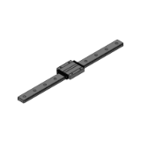 ES-SSELBWMLZ,ES-SSEL2BWMLZ - ES Miniature Linear Guides - Wide Rails - Wide Long Blocks (Light Preload) (RoHS Compliant) Slight Clearance Standard Grade - L Configurable Type