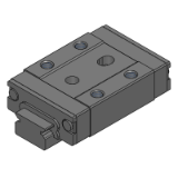 SSEBNZ, SSEBNZ-MX, SSE2BNZ, SSE2BNZ-MX - Miniature Slide Guides With Dowel Holes, Standard/Interchangeable, Small Clearance Standard - L Selectable Type