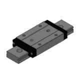 SSELBWNZ, SSEL2BWNZ, SSELBWNZ-MX, SSEL2BWNZ-MX - Miniature Linear Guides - Wide Rails - With Dowel Holes, Long Blocks - Small Clearance - Standard Grade - Selectable