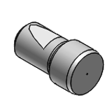 D-NSCAA, D-NSCDA, R-NSCAA, R-NSCDA, D-NSCAB, D-NSCDB, R-NSCAB, R-NSCDB - Locating Pins for Jigs - Precision Set Screw Short Type - Notch - No Shoulder Type - Tip Shape Selection - With Surface Treatment