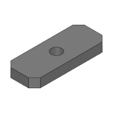 HFNQA - 6 Surface Milled Mounting Plates / Brackets - External Dimension Configurable - HFNQA