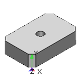 HRNQA, HUNQA - Flat Bar / Rolled Aluminum Mounting Plates / Brackets - B Dim. Selectable, B Dim. Configurable - HRNQA/HUNQA