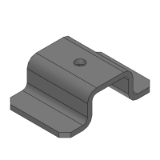 SL-BLUFS,SH-BLUFS,SHD-BLUFS - (Precision Cleaning) Convex Sheet Metal Mounts - 2 Slots