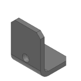 SL-FSLBS, SH-FSLBS, SHD-FSLBS - (Precision Cleaning) L-Shaped Sheet Metal Mounts - Center Symmetrical Type, Center Hole and Double Holes