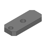 SL-HFMCB, SH-HFMCB, SHD-HFMCB - (Precision Cleaning) Configurable Mounting Plates - 6-Surface Milled, Double Side Holes and Center Hole