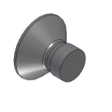 AFBJ - Alloy600 Countersunk Machine Screw with Cross Hole