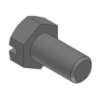 PFAH - Hexagonal Bolt with Negative Groove PFA