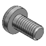 PACK-PPSA, PACK-PEKS - Vis à tête cylindrique à dépouille à empreinte cruciforme en résine (paquet)-Matériau: PPS, PEEK