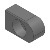 SL-KEGSZ, SH-KEGSZ, SHD-KEGSZ - Precision Cleaning Parallel Keys - Centered Counterbore Type - One Side Round