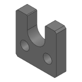 HLRBH - Holders - Bar Type - Height h Configurable