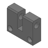 SL-HGSUS, SH-HGSUS, SHD-HGSUS - Precision Cleaning Hinge Bases - Side Mounting U-Shaped Type - W/H Dimension Configurable Type