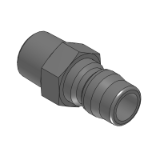 QNPMC, QNPMS - Fluid Couplers - No Valve Type - Male Screw Plug