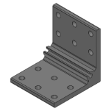 SL-HBLTTW5, SH-HBLTTW5 - Precision Cleaning Brackets HFS5 - Thick Brackets - 3 Slots 12 Holes