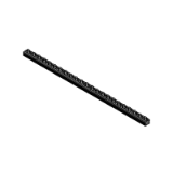 GPCHA6067-UW, GPCHA6067-UBS - Universal Roller - Width 60mm - Fixed Length