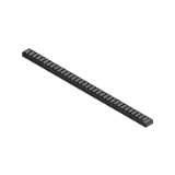 GPCHS8543-BW, GPCHS8543-BBS - Roller Track (Normal Type) - Width 85mm -  Fixed Length