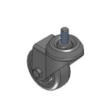 C-CJWN - Economy PP Caster - Screw-In Type