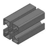 HFFS6, HFFSY6, HFFH6, HFFHY6, HFVS6, HFVSY6, HFVH6, HFVHY6 - Extrusions for Safety Mesh Fences - For 3mm,5mm Panel