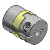 MCOCG - Couplings - High Rigid Oldham Clamping Type (Standard Hole)