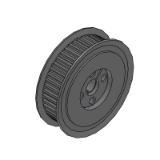 SL-HHTS__S3M100, SH-HHTS__S3M100 - Precision Cleaning Keyless High Torque Timing Pulleys S3M Type / Mechanical Lock Standard Type Incorporated