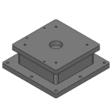 STM-MV2A, STM-MV3A, STM-MV4A, STM-MV5A, STM-MV6A - 机器人用方形支架-三菱电机