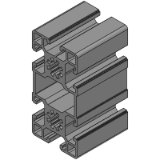 LCF10-4590, LCFL10-4590, LCFW10-4590, LCFS10-4590 - Economy European standard type Slot width 10mm 4590 Almuminum Frame