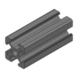 LCF6-2020, LCFB6-2020, LCFT6-2020, LCFR6-2020, LCF6-4420 - Economy European standard type Slot width 6mm 2020 Almuminum Frame