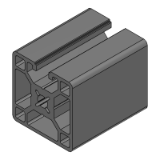 LCFT8-4040, LCFH8-4040, LCFC8-4040, LCFR8-4040, LCFX8-4040, LCFF8-4040 - Economy European standard type Slot width 8mm 4040 Almuminum Frame LCFT LCFH LCFC LCFR LCFX