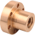 24005 - Trapezoidal thread flange nuts single-start, RH or LH thread