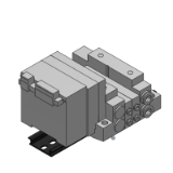 SS5V1-EX120_16 - Base a batteria: Sistema di trasmissione seriale (per uscita) integrato EX120