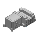 SS5V2-EX250 - Embase à tirants : Système bus de terrain (Pour I/O) intégré EX250