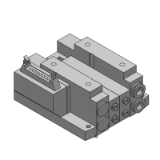 SS5V2-P_10 - Embase à tirants : Connecteur pour câble plat
