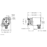 100018245 - Absolute Rotary Encoder - Multiturn, IO-Link, Industrial Line