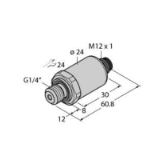 100022267 - Drucktransmitter, IO-Link mit 2 Schaltausgängen