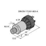 6836927 - Pressure Transmitter, With Voltage Output (3-Wire)